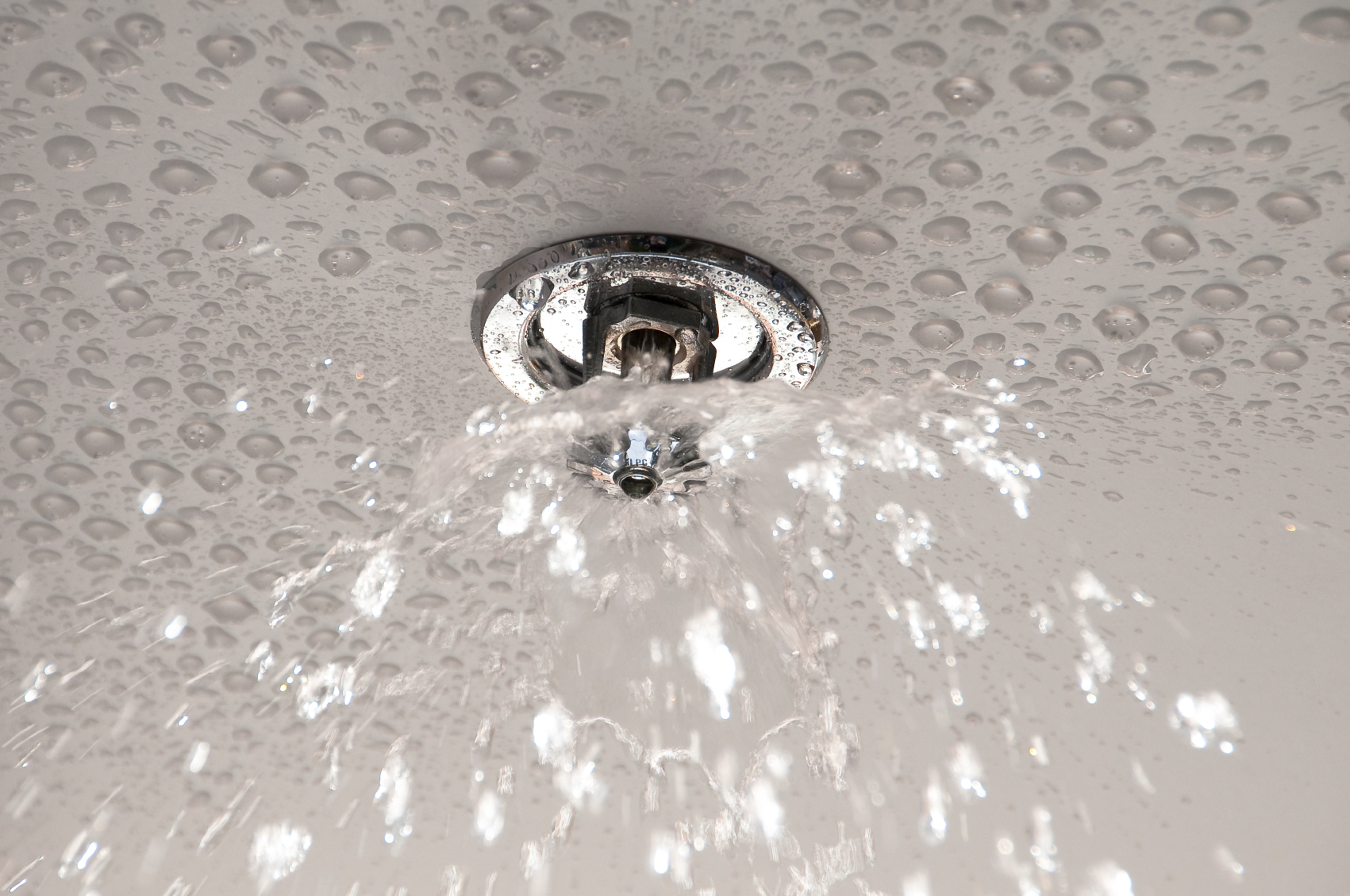 Fire sprinkler system in commercial building 